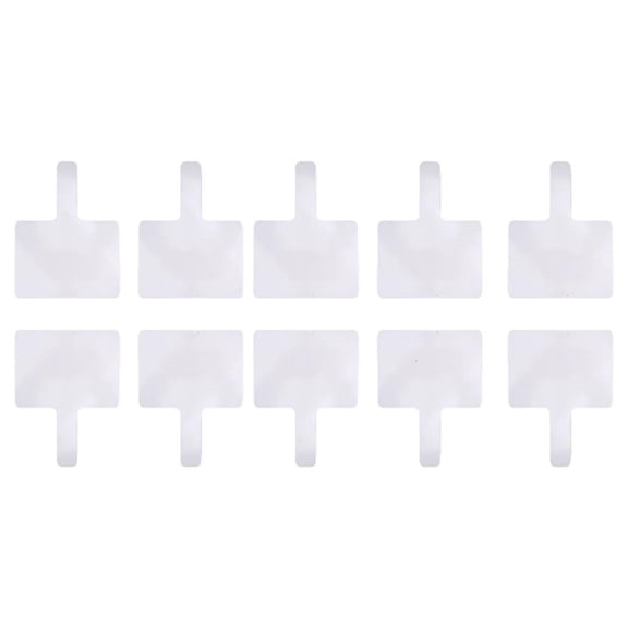 Ywmsfl 10Pcs Double Side Erasable Paddles Small Handheld Whiteboards Auction Paddles