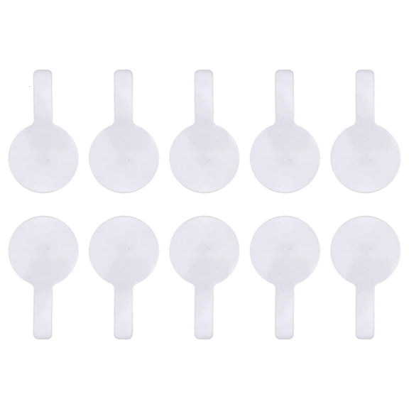Ywmsfl 10Pcs Double Side Erasable Paddles Small Handheld Whiteboards Auction Paddles