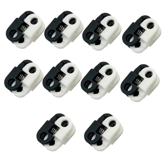 Ywmsfl 10pack Nylon Cord Locks Versatiles String Locks Fashionable Red Cord Stoppers for Clothing and Pants