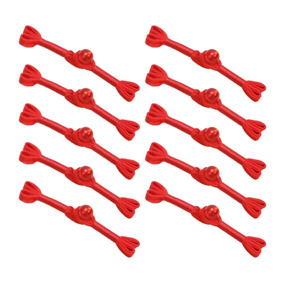 Ywmsfl 10pack Satins Frogs Closure Buttons Exquisites Fashionable Chinese Styles Buttons Traditional Fashion Accessory