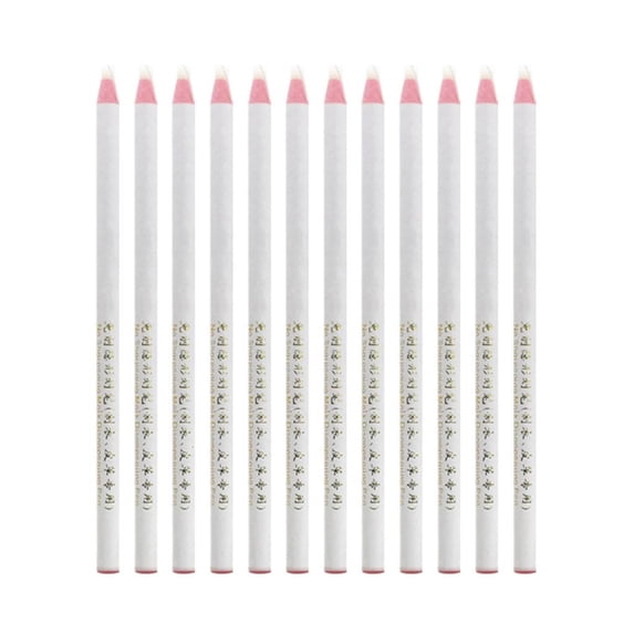 Ywmsfl 12 Pieces Sewing Tailor Pencils No Sharpening Fabric Pencils for Fabric Sewing