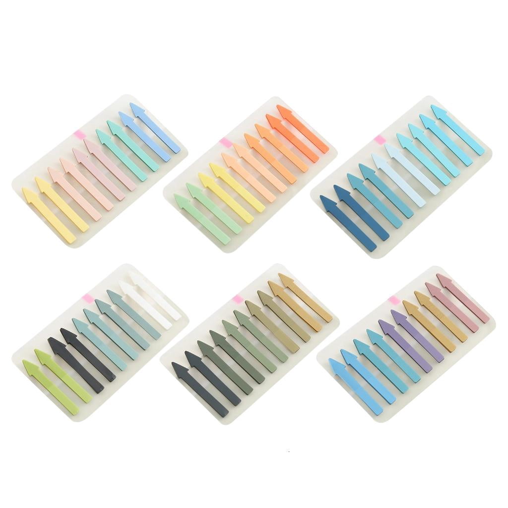 Index Sticker Label Ywmsfl 1200/2400Pcs Colorful Index Label Writable Index Sticker Reading ...
