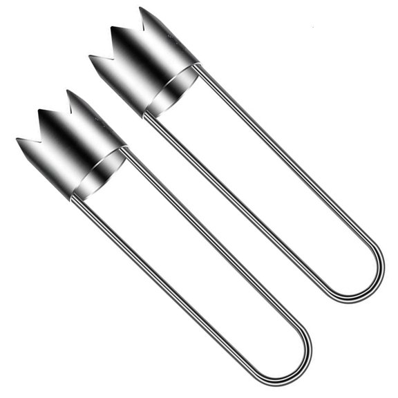Ywmsfl 2 Piece Multipurpose Kitchen Corer For Fruits Vegetables Easy Cores Removal And Stuffing Preparation for Home Cooking