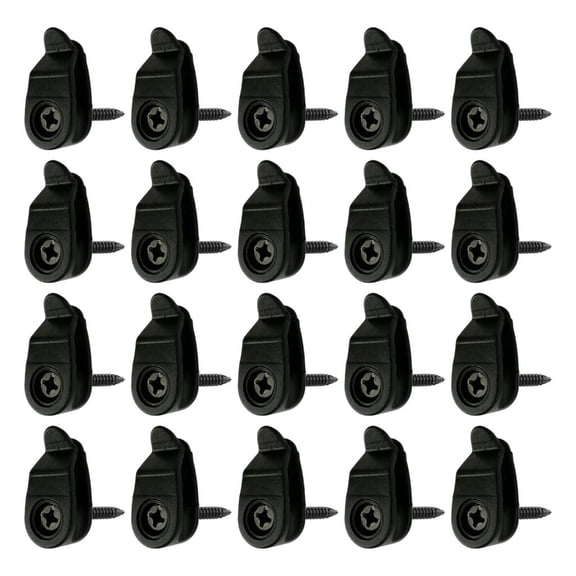 Ywmsfl 20Pieces Rustless Fasteners and Screws for Mounting Radiances Deck Easy Tool Use Nonslip Building Flexible Application