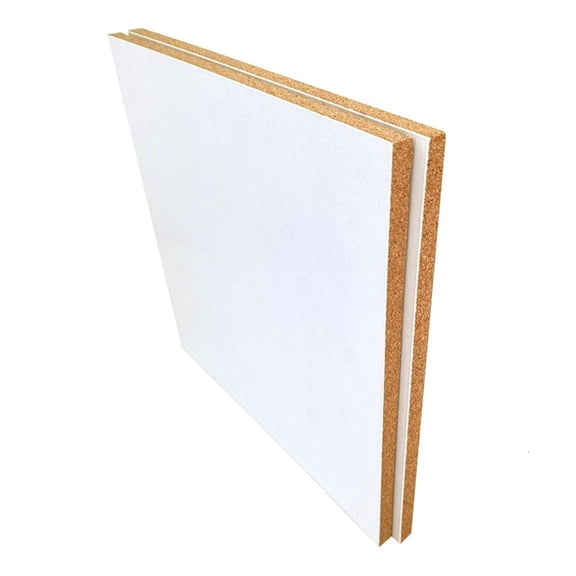 Ywmsfl 2Pcs 12"x12" Self Adhesive Corkboad Square Cork Board Tiles for Wall Decorations