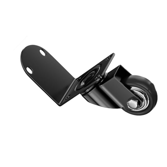 Ywmsfl 2pcs Heavy Duty Casters Wheel 360 Degree Rotation with Corner Support Easy Move Furniture Casters set for Office Desks