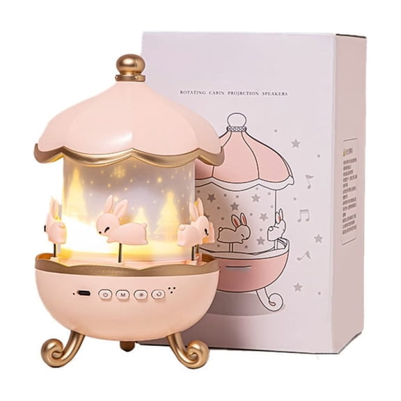 Ywmsfl 3 Color Temperature Star Projector Night Light Music Box 12 Themes