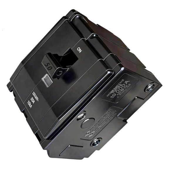 Ywmsfl 3 Poles 50A Circuits breaker Overloads Protections Small Size Electrical Breaker For Home And Business Use Enduring
