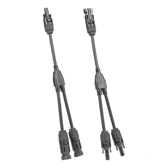 Ywmsfl 30amp Photovoltaic Solar Connector Y Type 1 To 2/3/4 Adapter For Parallel Panel Connection Easy to Installation