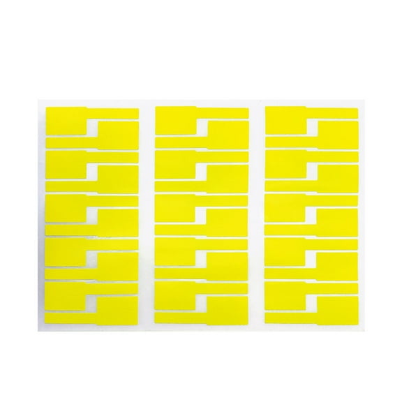 Ywmsfl 30xSelf-Adhesive Cable Label Identification Tags for Computer Laser Printer Cord