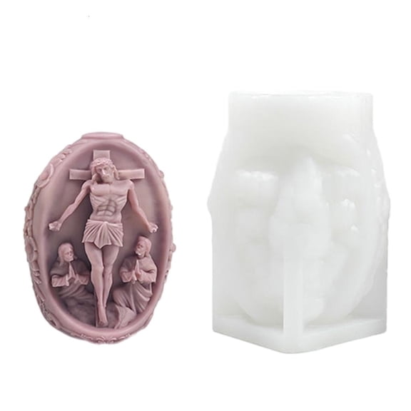 Ywmsfl 3D Easters Eggs Plasters Silicone Ornament Castings Epoxy Resin