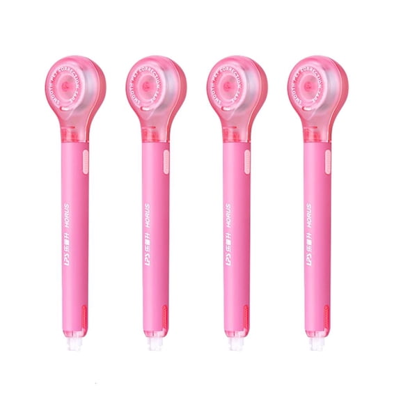 Ywmsfl 4 Pieces Pocket White Out Correction Tape Refillable Mini Correction Tape Pen 6mx5mm for Note Taking, Marking, Journal