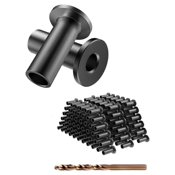 Ywmsfl 45Pcs Stainless Steel Protector Sleeves Grommet Replacement Quick Assembly Sleeves Cable Railing Hardware Enduring