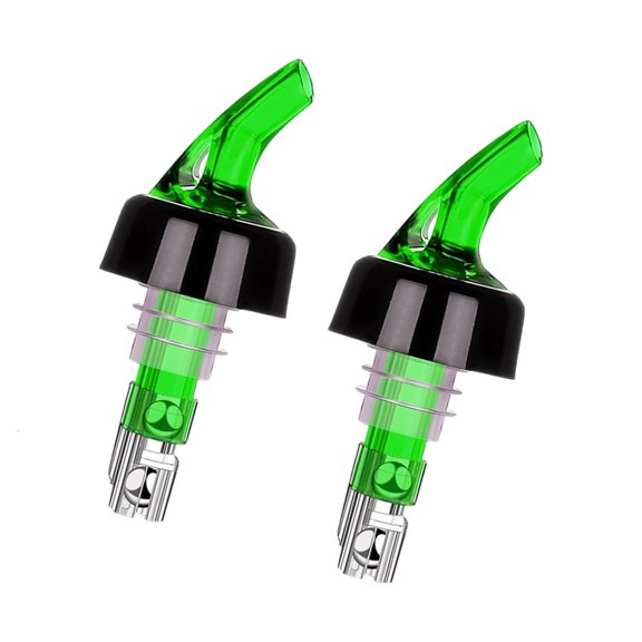 Ywmsfl 45ml Automatic Measuring Bottle Pourer Beverage Dispenser 2PCS With Metal Bead Design For Even Pouring Household Use