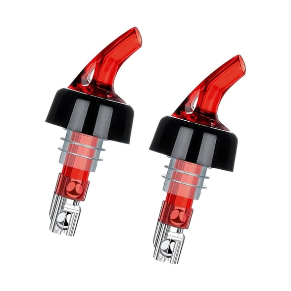 Ywmsfl 45ml Automatic Measuring Bottle Pourer Beverage Dispenser 2PCS With Metal Bead Design For Even Pouring Household Use