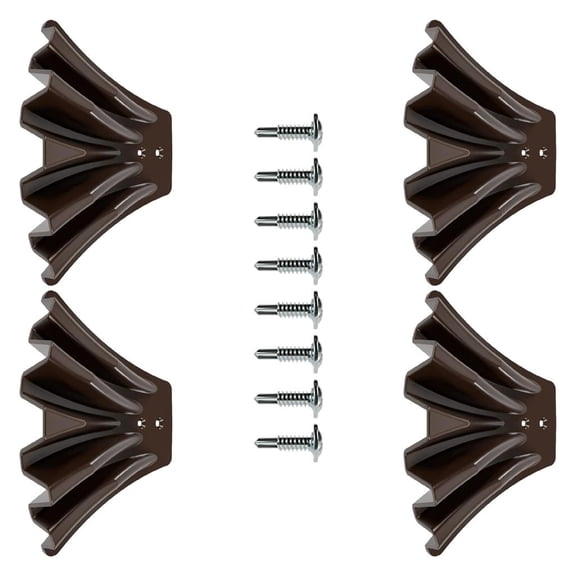 Ywmsfl 4pcsDurability Gutter Nozzle Extension Gutter Downspout Extensions For Adjustable Water Direction And Efficient Drainage