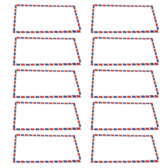 Ywmsfl 5/15/20pcs Envelope 115x225mm Airmail Envelopes for Banquets