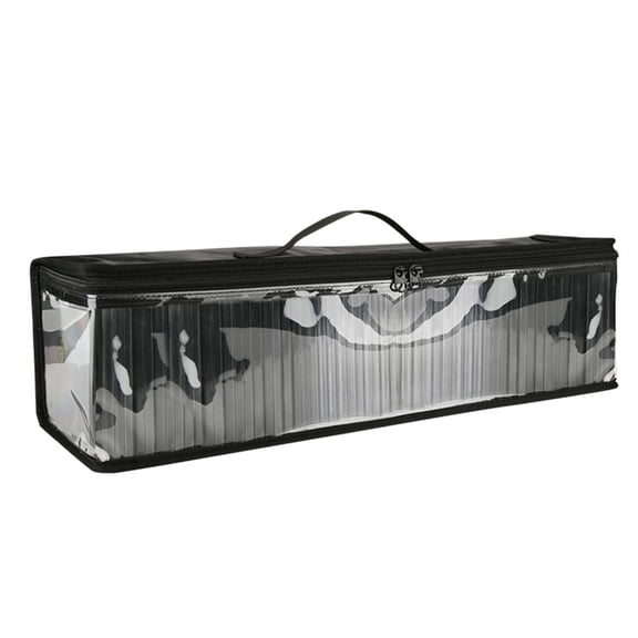 Ywmsfl 50 Capacity CDs Holder Bag Waterproof Oxfords Clear View Easy Access Design