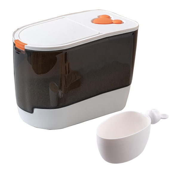 Ywmsfl 5kg 10kg Rice Bucket Flour Cylinder Bin Sealed Jar for Rice Container Kitchen Storage B