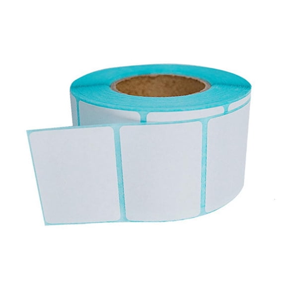 Ywmsfl 800Pcs Adhesive Thermal Label Oil and Water Food Label White Address Label For Barcode Packaging