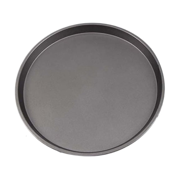 Ywmsfl 9/10/11/12-Inch Pizza Pan Baking Tray Carbon Steel Baking Tins Easy to Use Professional Bakeware Tool