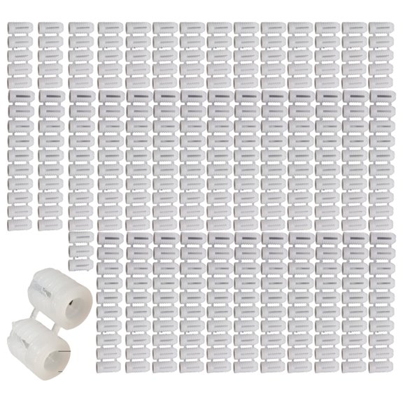 Ywmsfl 900pcs Sturdy Plastic Expansion Dowels for High Performances Home Installation