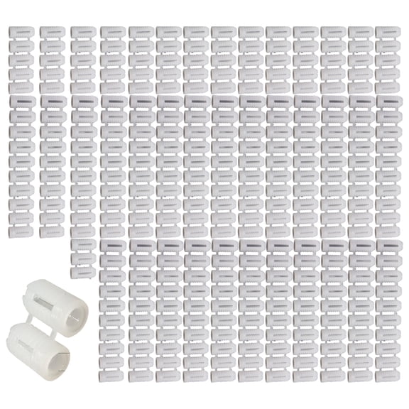 Ywmsfl 900pcs Sturdy Plastic Expansion Dowels for High Performances Home Installation