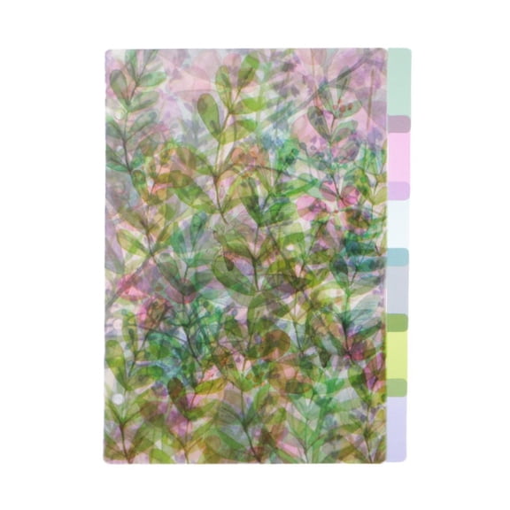 Ywmsfl A5 A6 A7 Catoon Clear Divider Index Pages Classified Sorter For 6-Holes Binder