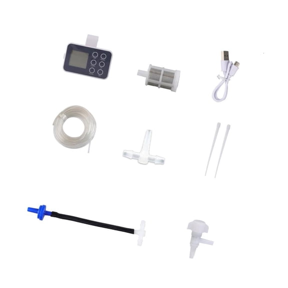 Ywmsfl Adjustable Drip Irrigation Set For Housegreens With 15 Or 20 Outlets And 300 Seconds Watering Duration