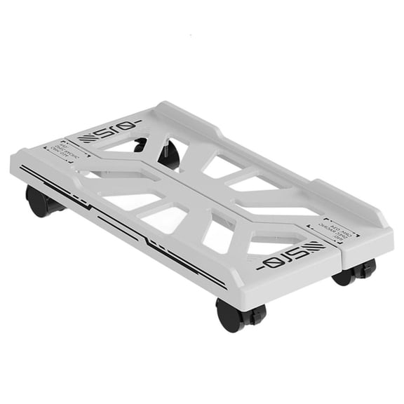 Ywmsfl Adjustable Mobile CPU Stand with 4 Casters Wheel Floor Standing Host Stand Mobile PC Cart Stand Computer Tower Stand