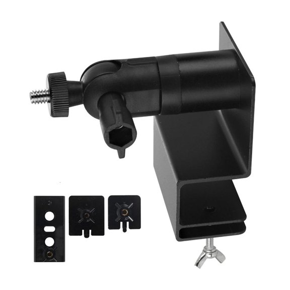 Ywmsfl Aluminum Alloy Gutter Bracket For Battery Powered Cameras And Panels Weatherproof Simple Setup