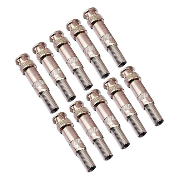 Ywmsfl BNC Solderless Hardware Male Camera Video Cable Video Coupling Connector