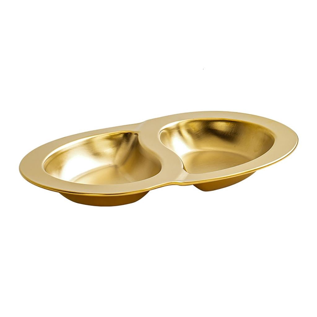 Diffing Tray Ywmsfl Barbecue Dip Plates Sushis Dipping Tray Snacks Saucers Stainless ...