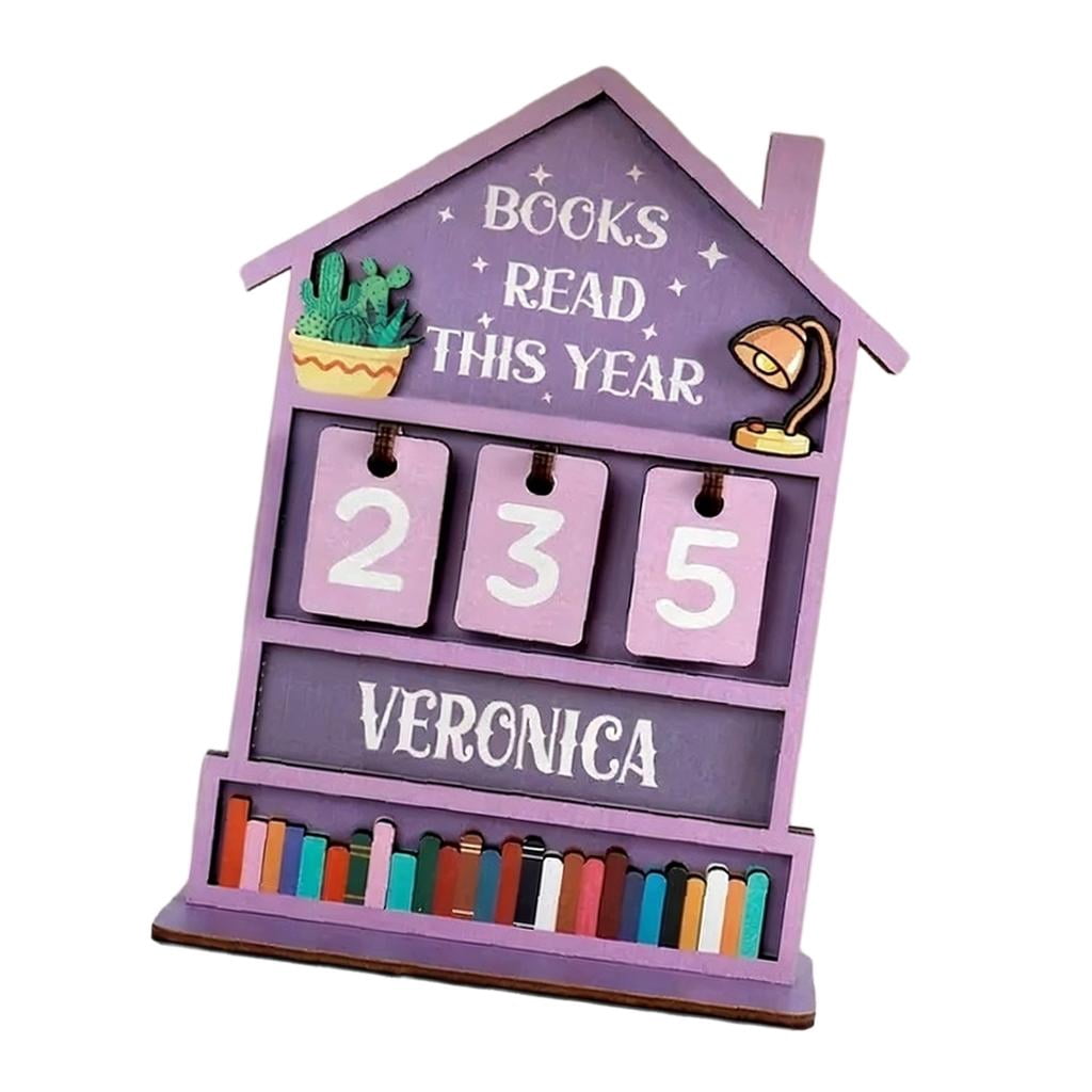 Ywmsfl Book Counter Simple Operation Reading Trackers Home School ...
