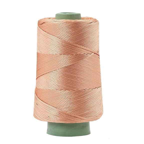Ywmsfl Bright Silk Thick Wool Mercerized Cotton Linen Ice Rope Woven Supplies for Hat Shoes Handbag Handwoven Accessory