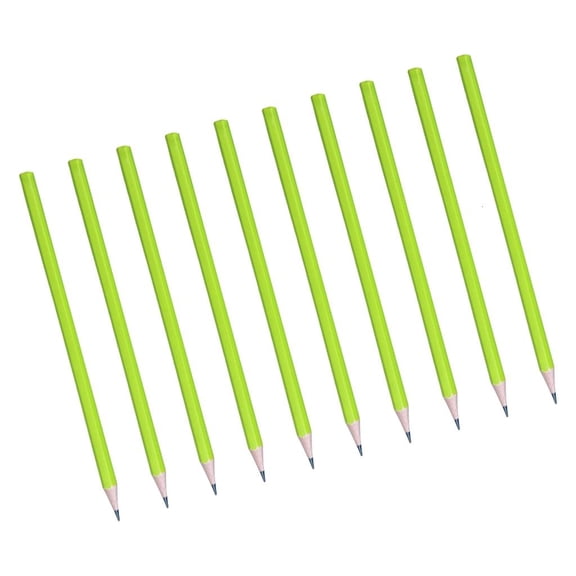 Ywmsfl Bulk 10PCS Pencils Natural Wood Construction Smooth Writing for Academic Use