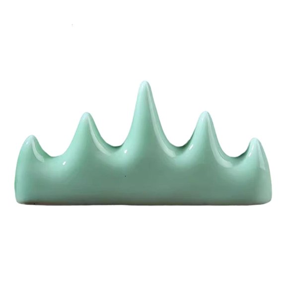 Ywmsfl Ceramic Brush Holder for Antithetical Couplet Writing Painting Chinese Painting Paperweight For Beginner