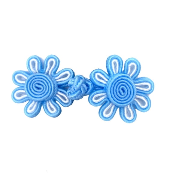 Ywmsfl Cheongsam Flower Knot Closure Button Hand Sewing Fasteners Clothing Decoration Traditional Chinese Costume Accessories