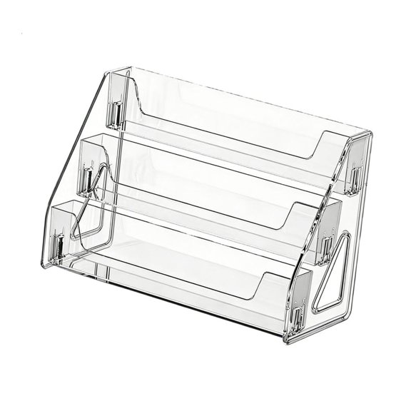 Ywmsfl Clear Step Shelf For Showcasing Model Toy And Miniatures On Desktop Or Countertop