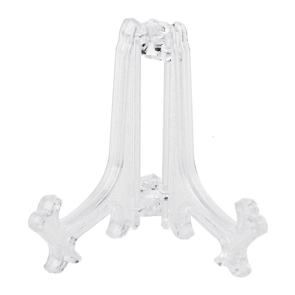 Ywmsfl Coin Display Stand Clear Small Card Display Stoarge Holder for Trading Cards Competition Badge