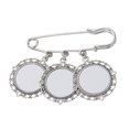 thumbnail image 1 of Ywmsfl Creative Pattern Brooch Women Elegant Brooches Fixed Clothing Pin Jewelry for Wedding Party, 1 of 10