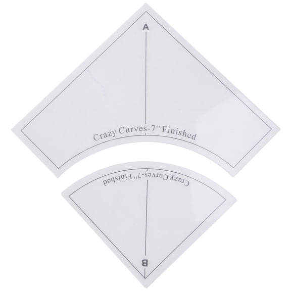 Ywmsfl Creative Quilting Cutting Template Sewing Ruler Acrylic Pattern Design for Domestic Sewing Machine DIY Handmade Love