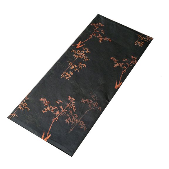 Ywmsfl Creative Table Mat for Tea Set Chinese Painted Tea Towel Water Absorbent Wear Home Decorative Table Runner