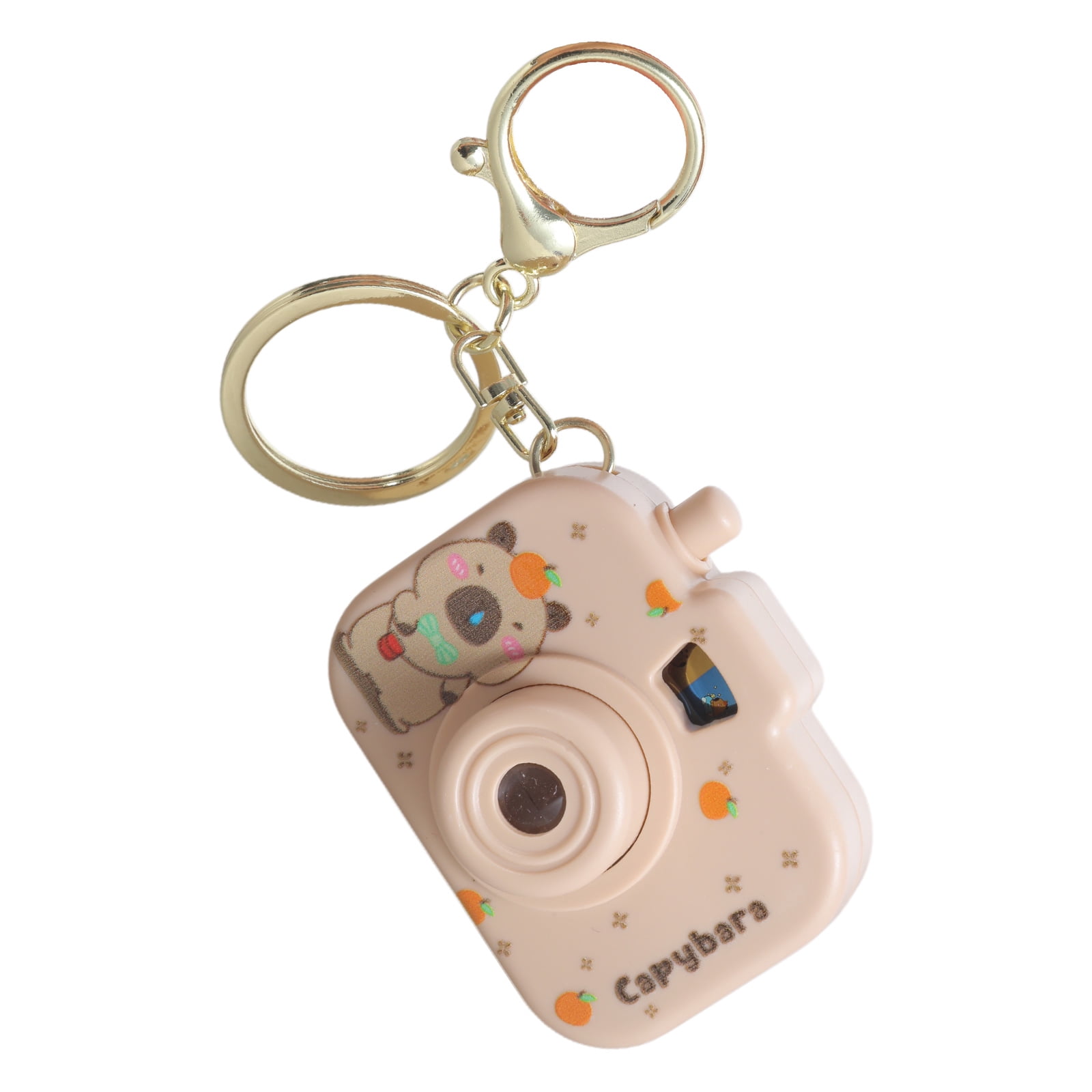 Ywmsfl Cute Capybaras Design Keychain With Integrated Mini Projector ...