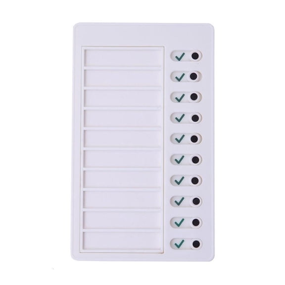 Ywmsfl Daily Routine Chart Visual Schedule Board For Toddler Time Management Board Daily Chore Checklist Board