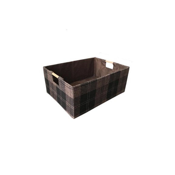Ywmsfl Decorative Fabric Storage Bin With Reinforced Handles Perfect For Toy Books Accessories Essential