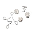 thumbnail image 1 of Ywmsfl Detachable Decorative Waist Buckles Suit Durability Metal Waist Fastener for Jeans Tightening, 1 of 10