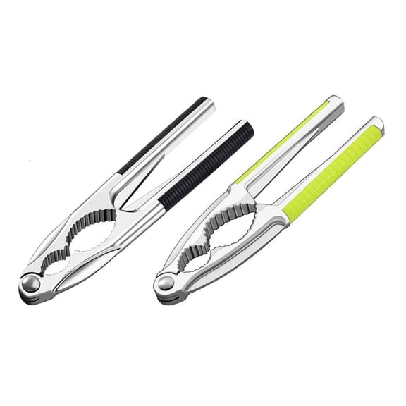 Ywmsfl Double Lever Alloy Nut Crackers with Slip Handle for Easy Shelling