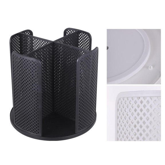 Ywmsfl Efficient Ingredients Storage Shelf Rotatable Kitchen Rack for Utensils and Spices Practical Condiment Bottle Holder