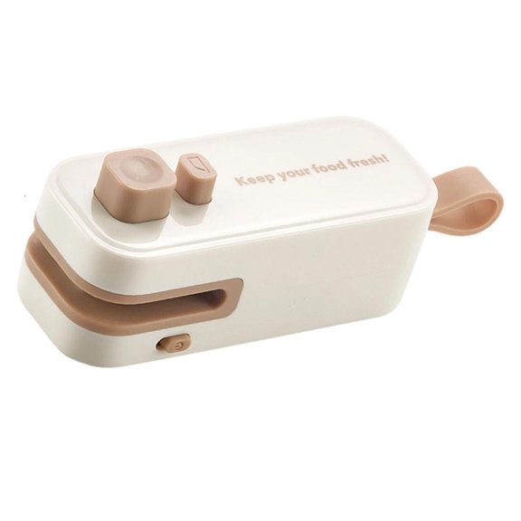 Ywmsfl Efficient Miniature Sealer for Food Preservation Portable Rechargeable Sealing Machine for Home and Travel